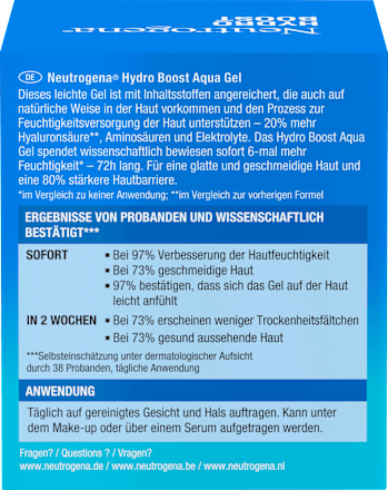 Gesichtsgel Hydro Boost Aqua Neutrogena