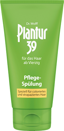 Conditioner Pflege coloriertes und strapaziertes Haar Plantur 39