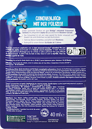 Badezusatz Tatütata Schaumbad sortiert Kneipp Naturkind