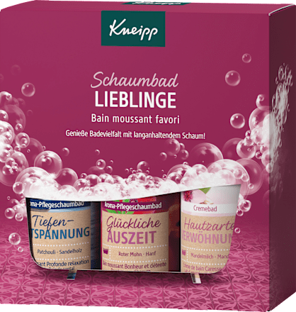 Geschenkset Schaumbad Lieblinge Kneipp