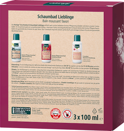 Geschenkset Schaumbad Lieblinge Kneipp