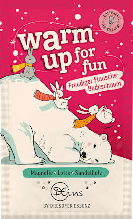 pěna do koupele Warm up for Fun DEins