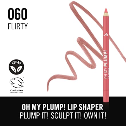 Lipliner Oh My Plump! Lip Shaper 060 Flirty MANHATTAN Cosmetics