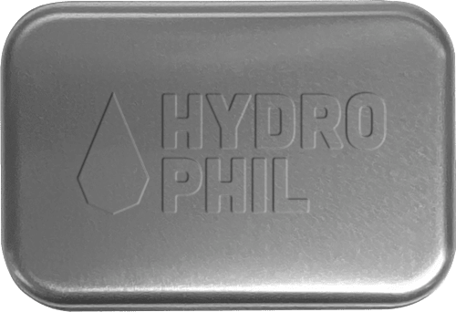 Seifendose aus Aluminium Hydrophil