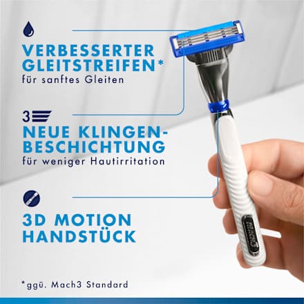 Rasierklingen, Mach3 Gillette