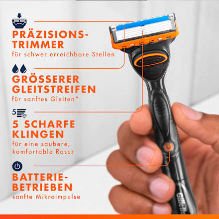 Rasierer, Fusion5 Power Gillette