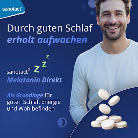 Melatonin Direkt Mini Tabletten 100 St sanotact
