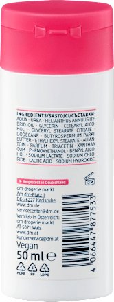 Latte idratante 15% urea minitaglia Balea med