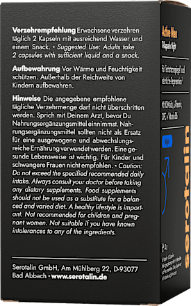 Active Men T-Kapseln Night serotalin