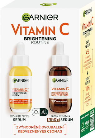 Rozjasňujúce denné a nočné pleťové sérum Vitamin C GARNIER SKIN NATURALS