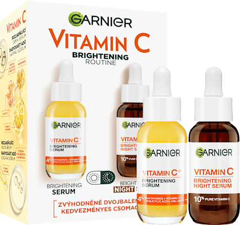 Rozjasňujúce denné a nočné pleťové sérum Vitamin C GARNIER SKIN NATURALS