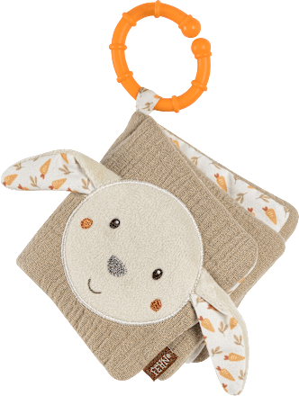 Softbilderbuch Hase beige fehn