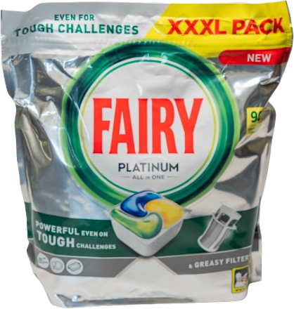 Detergent platinum pentru mașina de spălat vase Lemon FAIRY