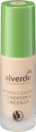 Tekoča podlaga in korektor, 20 Almond alverde NATURKOSMETIK