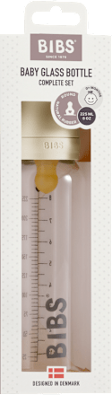 Staklena bočica za bebe, 0 – 6 mj. BIBS