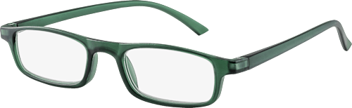 Очила за четене, матово зелени, диоптър +3.00 visiomax