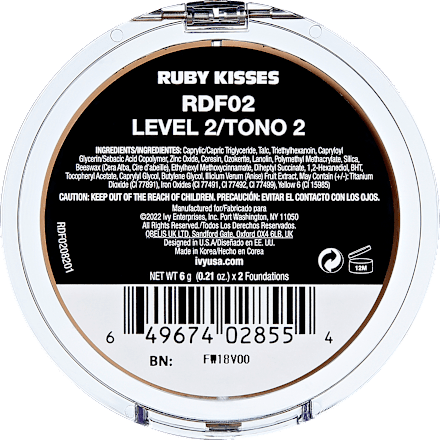 Duo Level fond de ten cremos 02 RUBY Kisses