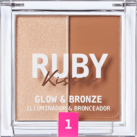 Duo paletă iluminatoare Light RUBY Kisses