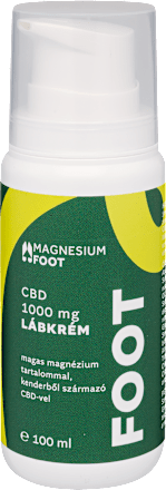 CBD lábkrém, magnéziummal Magnesium Foot