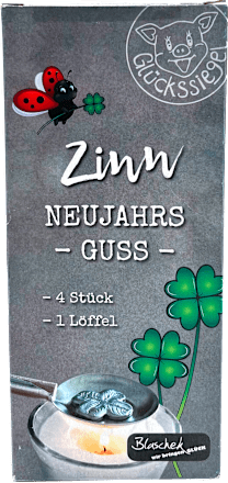 Neujahrs Guss-Set Zinn Dekorieren & Einrichten
