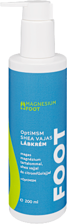 OptiMSM sheavajas lábkrém Magnesium Foot