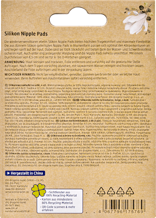 Nipple Pads Silikon (2 Paar) ebelin