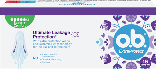 Tampoane extra protect super comfort  o.b.