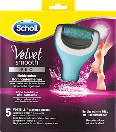 Hornhaut-Entferner elektrisch, Velvet Smooth Pro Dr. Scholl's