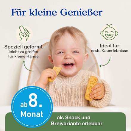 Kinderkekse ab dem 8. Monat Alete