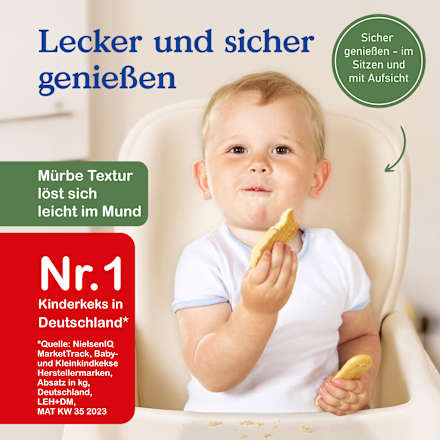 Kinderkekse ab dem 8. Monat Alete