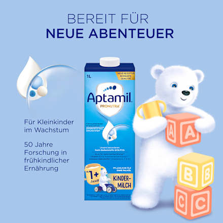 Kindermilch Pronutra, ab 1 Jahr Aptamil