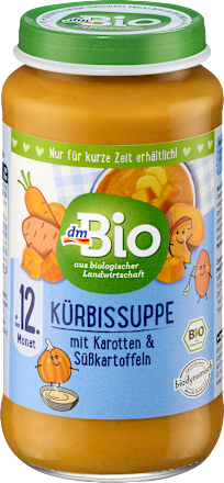 Juha od bundeve s mrkvom i batatom, 12+ mj. dmBio