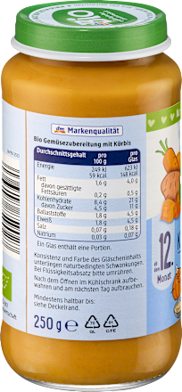 Juha od bundeve s mrkvom i batatom, 12+ mj. dmBio