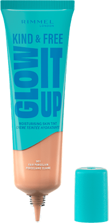 Podkład nawilżający z witaminą E Kind & Free Glow It Up Skin Tint 001 Fair Porcelain RIMMEL LONDON