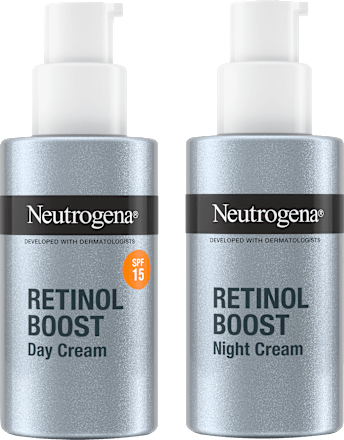 Denný a nočný pleťový krém proti vráskam Retinol Boost  Neutrogena