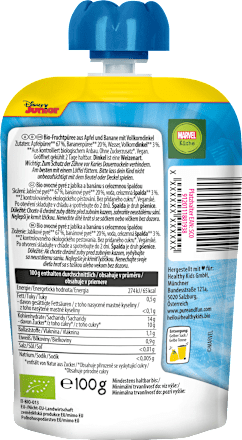 Quetschie Apfel, Banane & Vollkorn-Dinkel ab 12 Monaten PURE & FUN