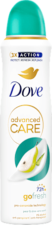 Dámsky antiperspirant v spreji Advanced Care Go Fresh Pear & Aloe Vera Dove