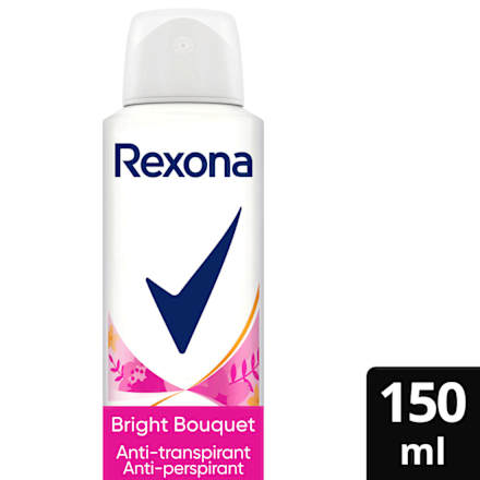 Antiperspirant v spreji Bright Bouquet Rexona