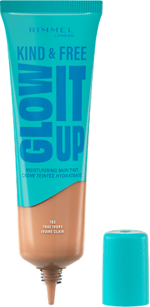 Podkład nawilżający z witaminą E Kind & Free Glow It Up Skin Tint 103 True Ivory RIMMEL LONDON
