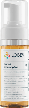 intimní mycí pěna LOBEY