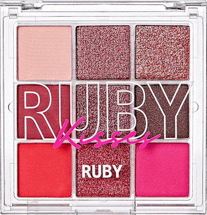 Paletă farduri pleoape Ruby RUBY Kisses