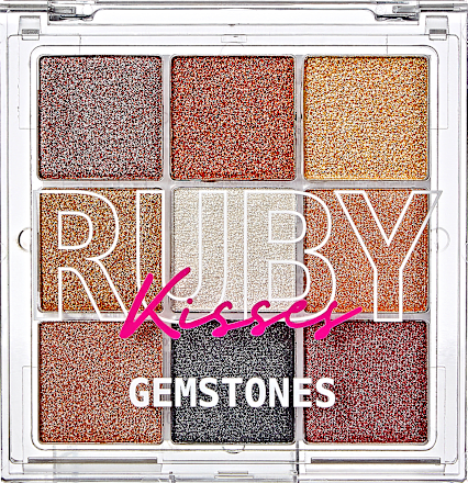 Paletă farduri pleoape Gemstones RUBY Kisses
