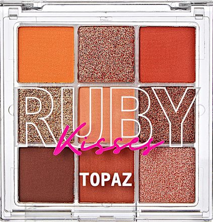 Paletă farduri pleoape Topaz RUBY Kisses