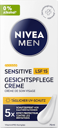 Gesichtscreme Sensitive LSF 15 NIVEA MEN