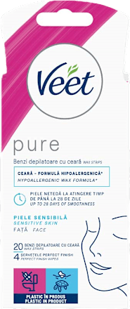 Pure trake za depilaciju lica Veet