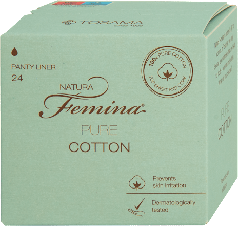 Ščitniki perila Pure Cotton Natura Femina