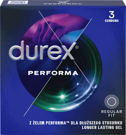 Prezerwatywy lateksowe Performa Durex