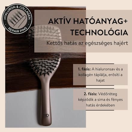 Óriáspárnás hajkefe, hajhullás ellen, száraz, törékeny hajra PARSA BEAUTY