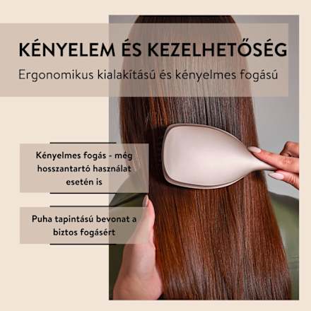 Óriáspárnás hajkefe, hajhullás ellen, száraz, törékeny hajra PARSA BEAUTY