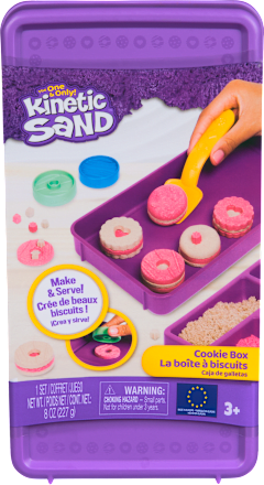 Kinetički pijesak – kutija s kolačima Kinetic Sand
